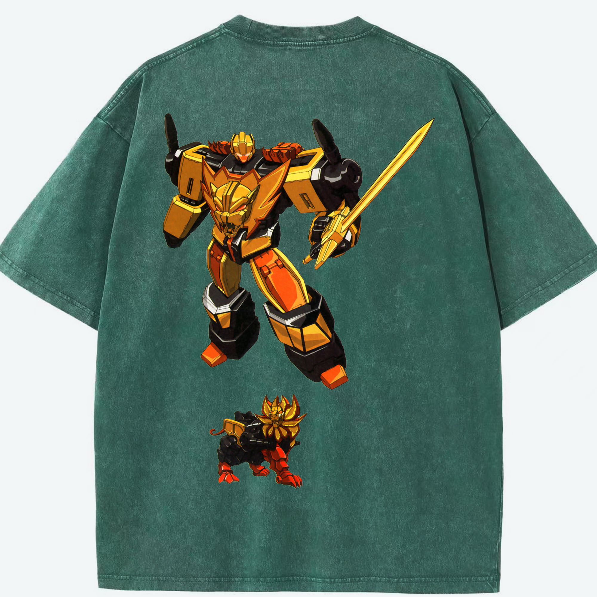 （画像用）  綿100% ヴィンテージ風 半袖Tシャツ（背面プリント）